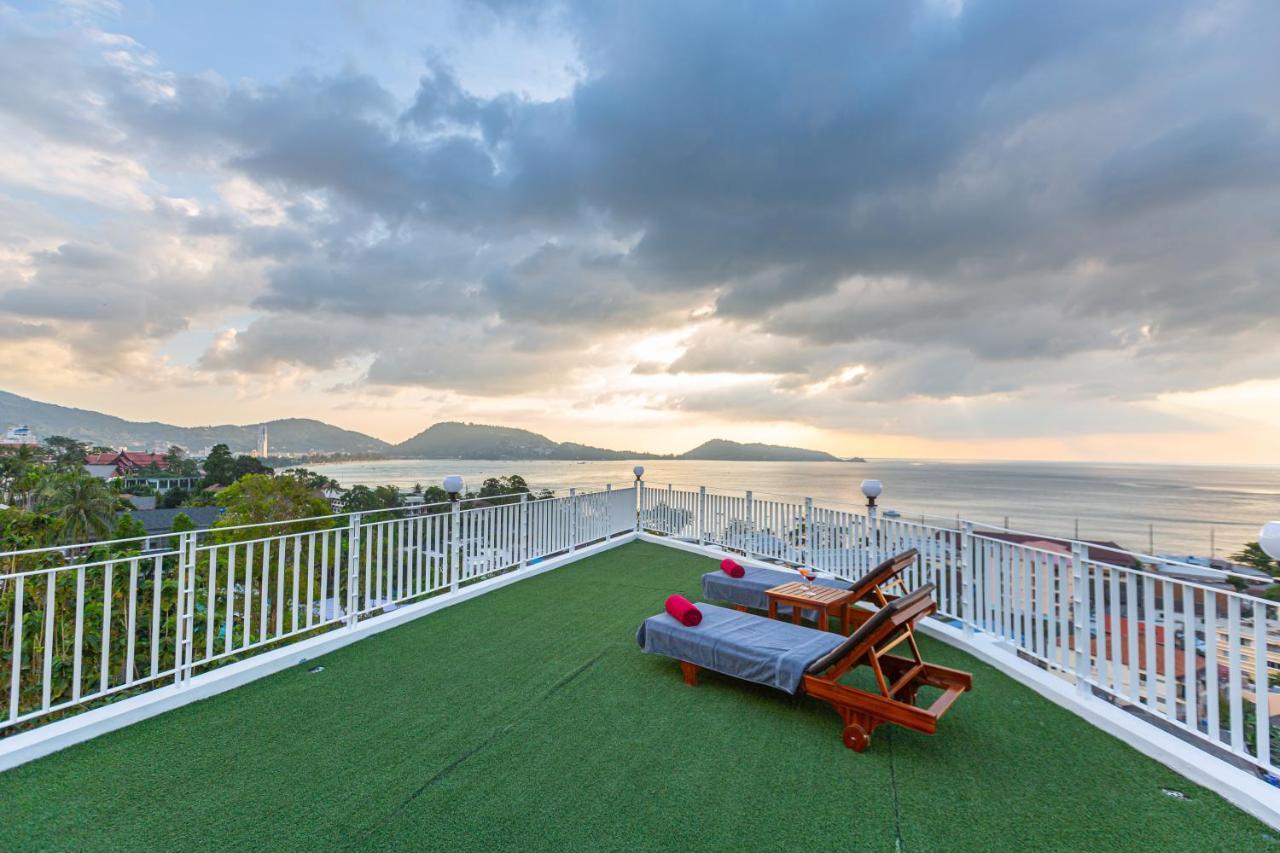 Rossarin Sea View Patong Hotel Exterior photo