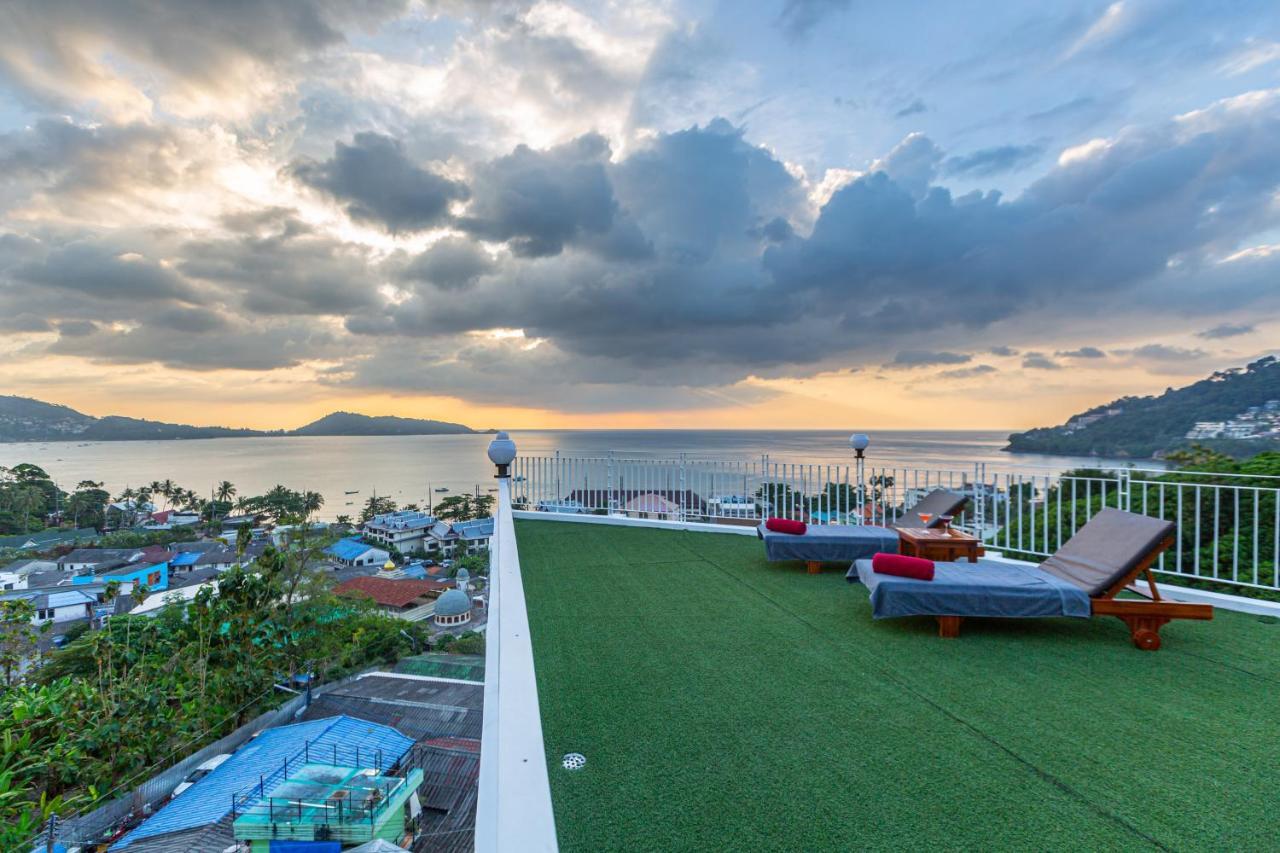 Rossarin Sea View Patong Hotel Exterior photo