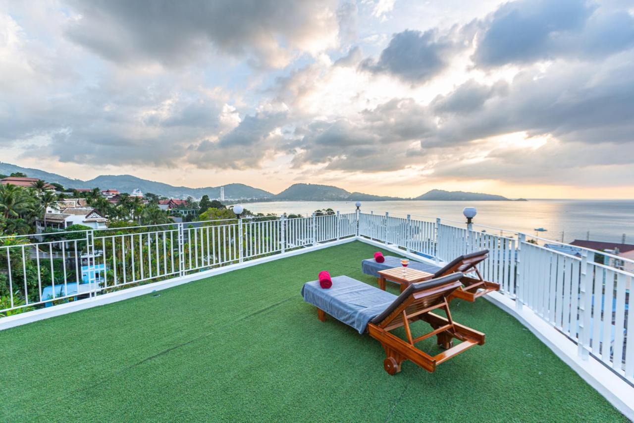 Rossarin Sea View Patong Hotel Exterior photo