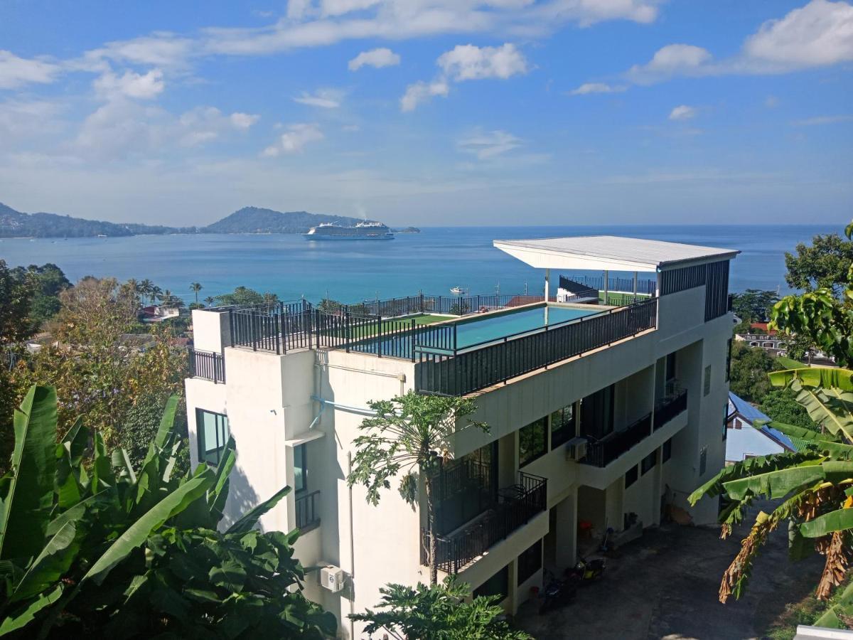 Rossarin Sea View Patong Hotel Exterior photo